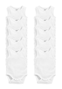Next - 10 PACK VEST  - Body - white Thumbnail Image 1