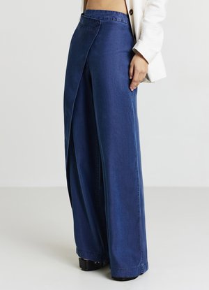 Calliope Trousers - blu denim scuro