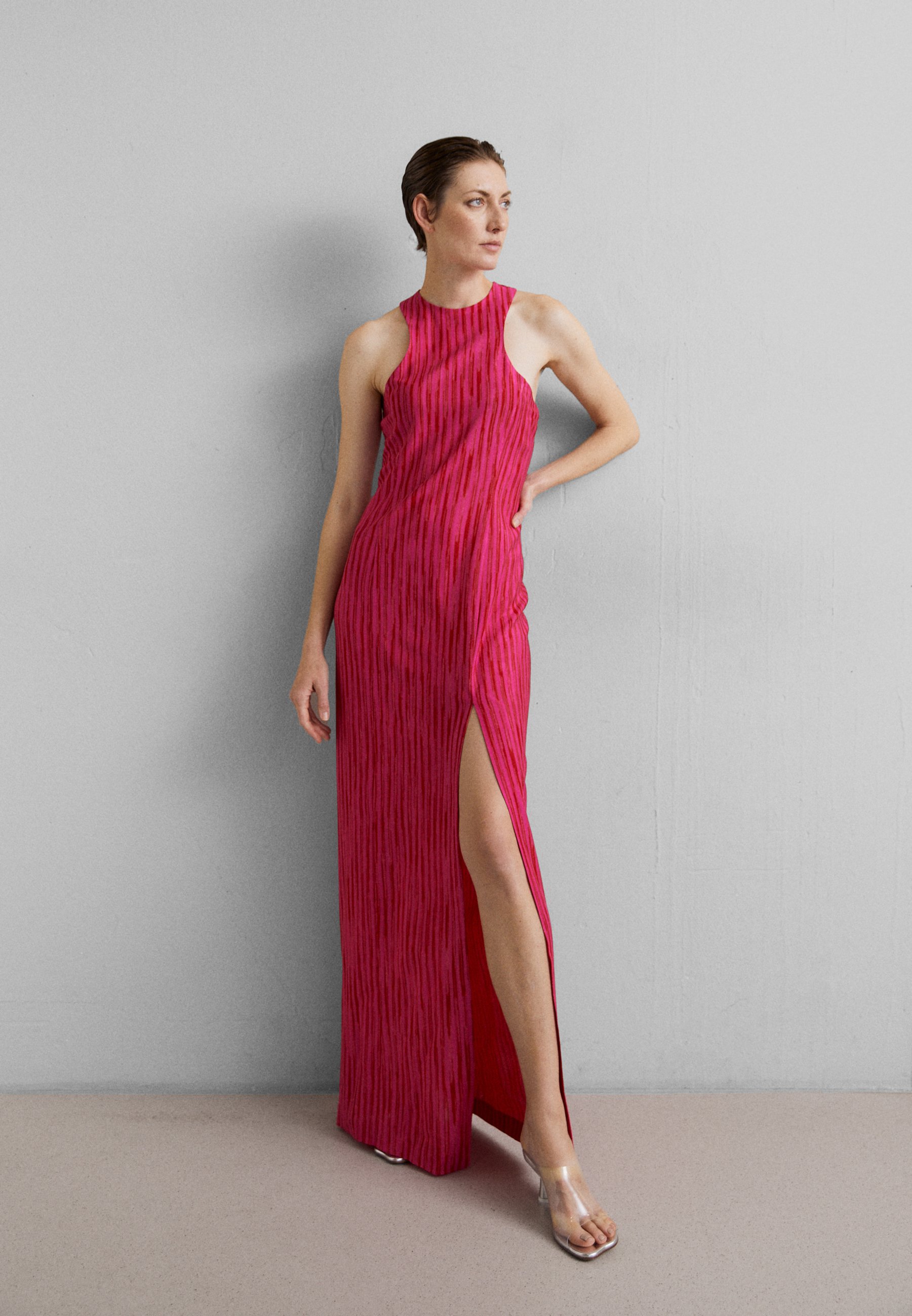 Missoni LONG DRESS - Occasion wear - pink/red space dye/light pink -  Zalando.ie