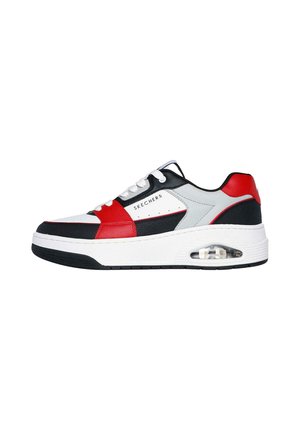 Zapatillas - blanco rojo