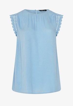 Yours Clothing, PLUS SIZE SUMMER TOPS - Blouse - light blue