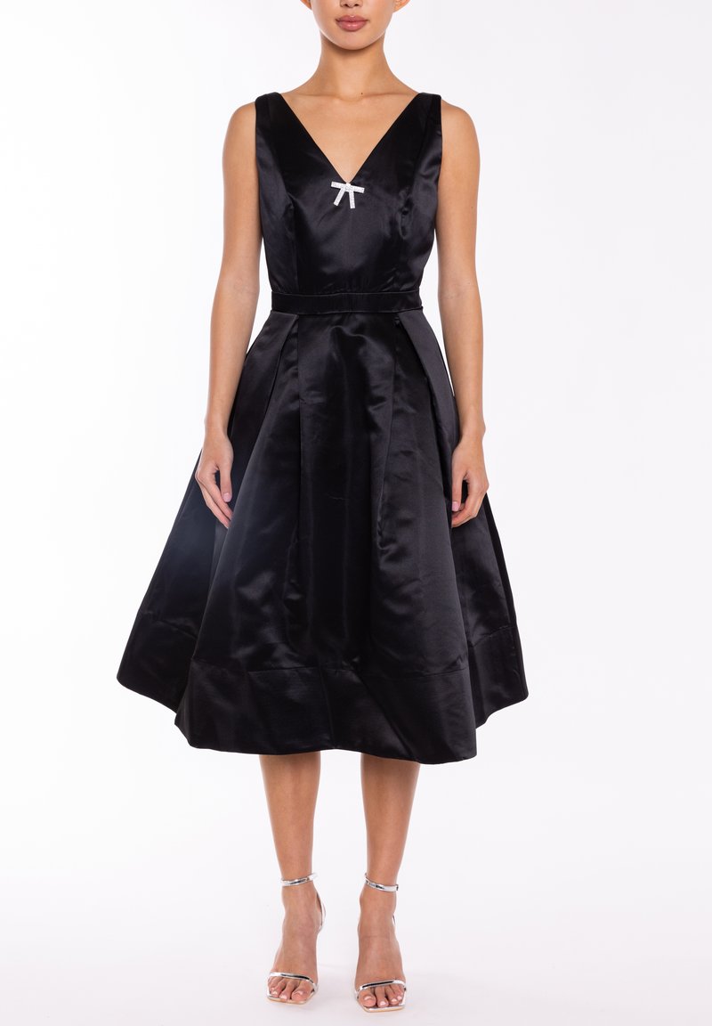 True Decadence PUFF MIDI - Vestito elegante - black