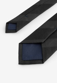 Next REGULAR DESIGN - Cravate - black stripe