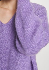 BOSS Stickad tröja - purple