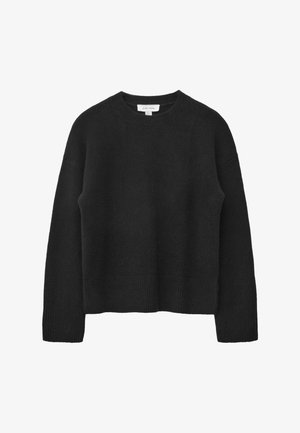 & OTHER STORIES, & OTHER STORIES RELAXED KNIT JUMPER - Svetrík - black