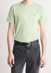 GANT T-shirt basic - light green
