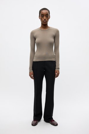 AUSTION PANTS - Kelnės - black