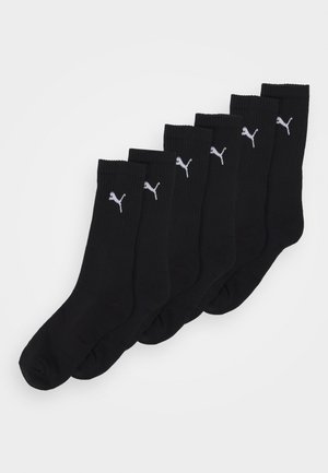 SPORT CREW 6 PACK UNISEX - Calcetines de deporte - black