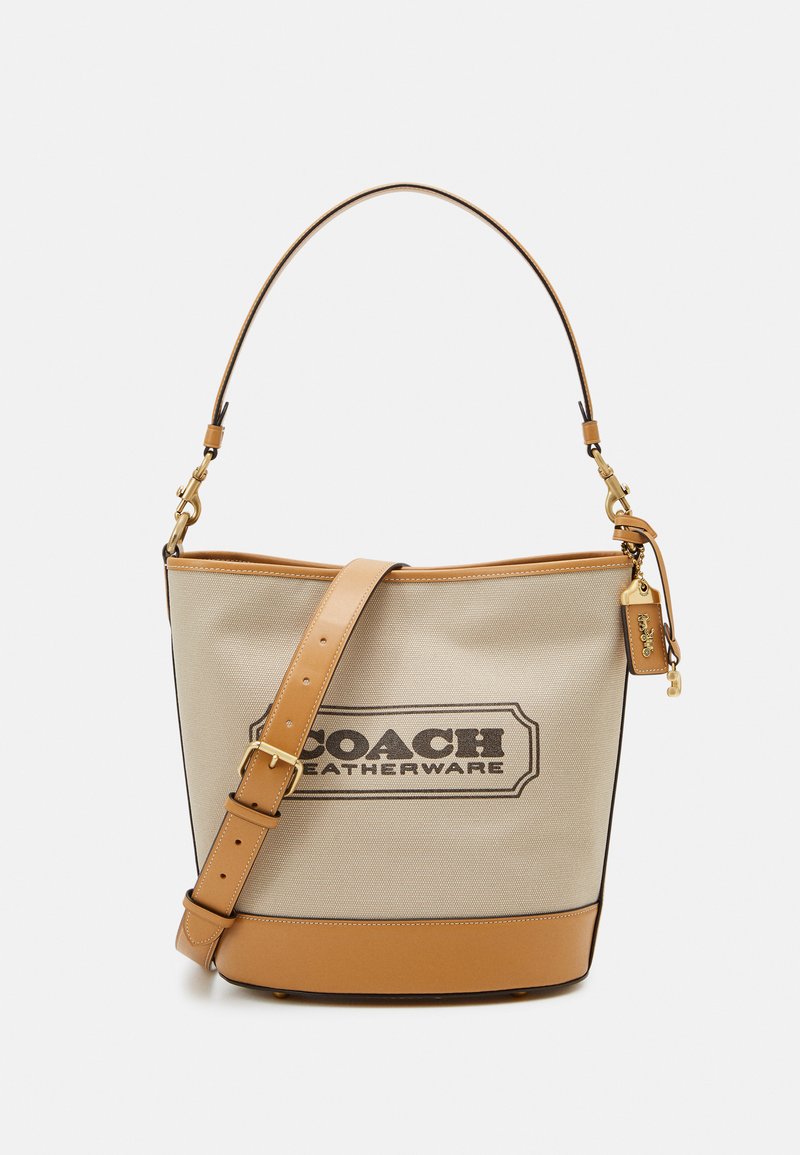 Coach CANVAS BUCKET BAG Käekott natural canvas/tan/beež Zalando.ee