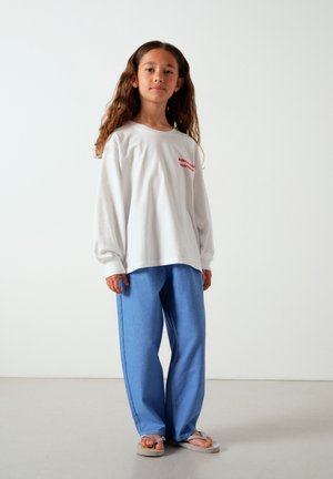 American Vintage, PANTALON ENFANT PUSWAY UNISEX - Relaxed fit jeans - cascade