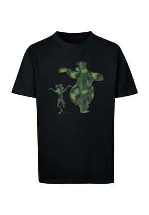 DISNEY THE JUNGLE BOOK MOWGLI AND BALOO DANCE - Print T-shirt - black