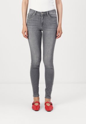 ONLBLUSH RHINESTONE - Blugi skinny fit - medium grey denim