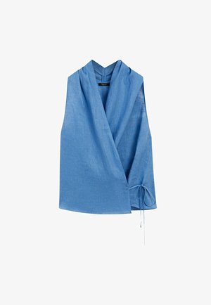 Massimo Dutti, Bluse - blue