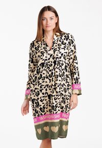 Key Largo SAVANNA V-NECK - Freizeitkleid - khaki