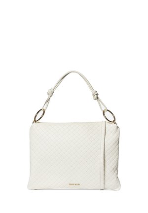 SHOULDER - Sac à main - white and gold