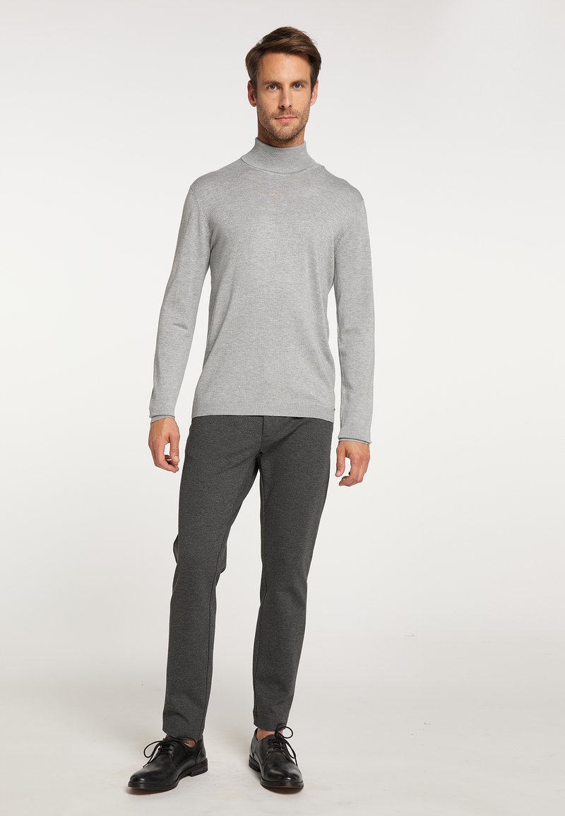 Herren Strickjacken | DreiMaster DREIMASTER BARADELLO Strickpullover hellgrau - EV90190 Herren Strickjacken | DreiMaster DREIMASTER BARADELLO Strickpullover hellgrau - EV90190