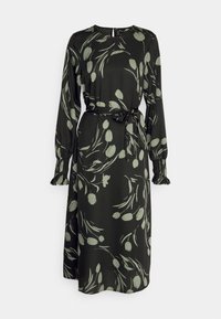 Vero Moda Tall VMMARTA CALF DRESS  - Φόρεμα ημέρας - black/marta