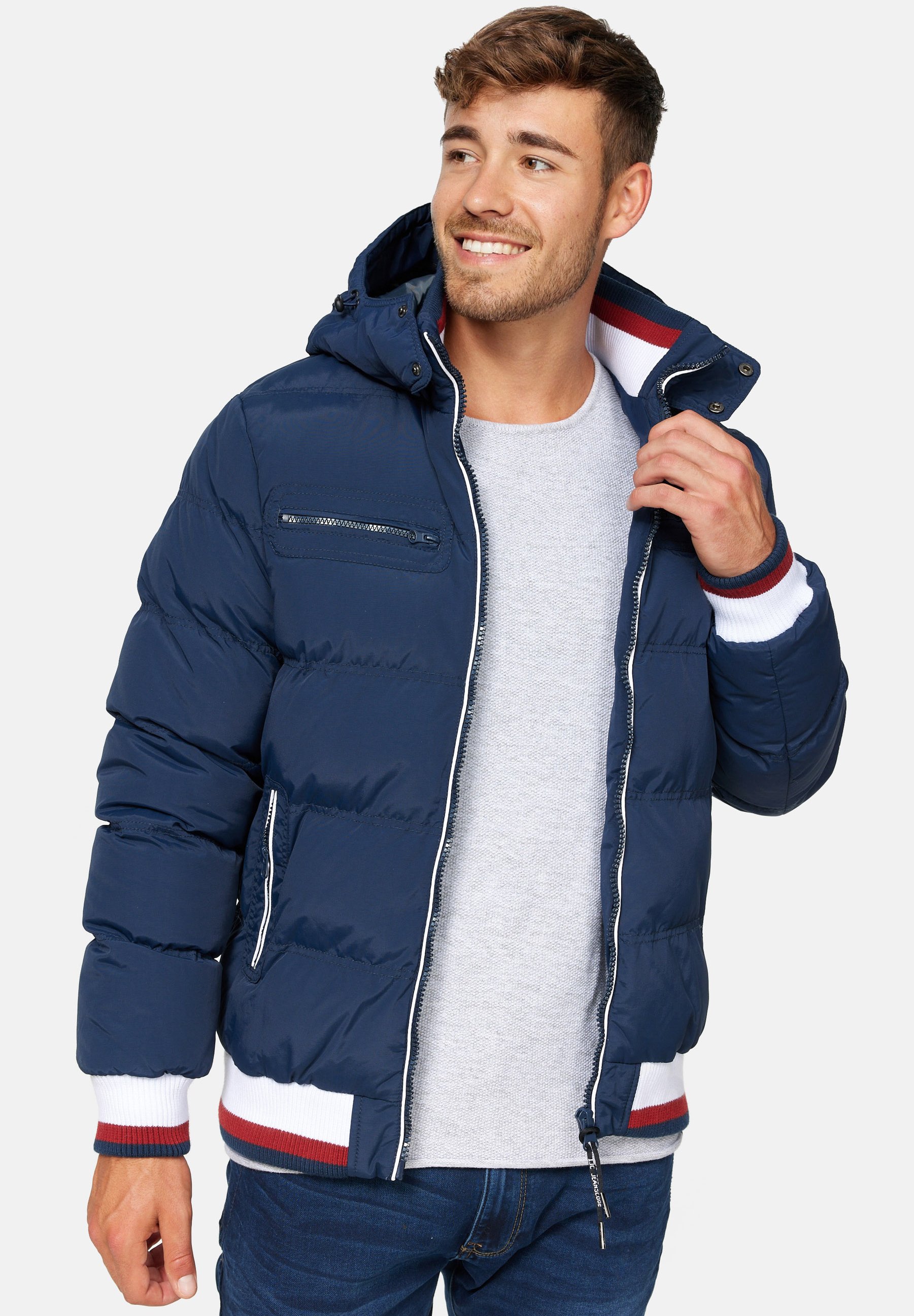 INDICODE JEANS MARLON - Winterjas - navy/blauw - Zalando.nl