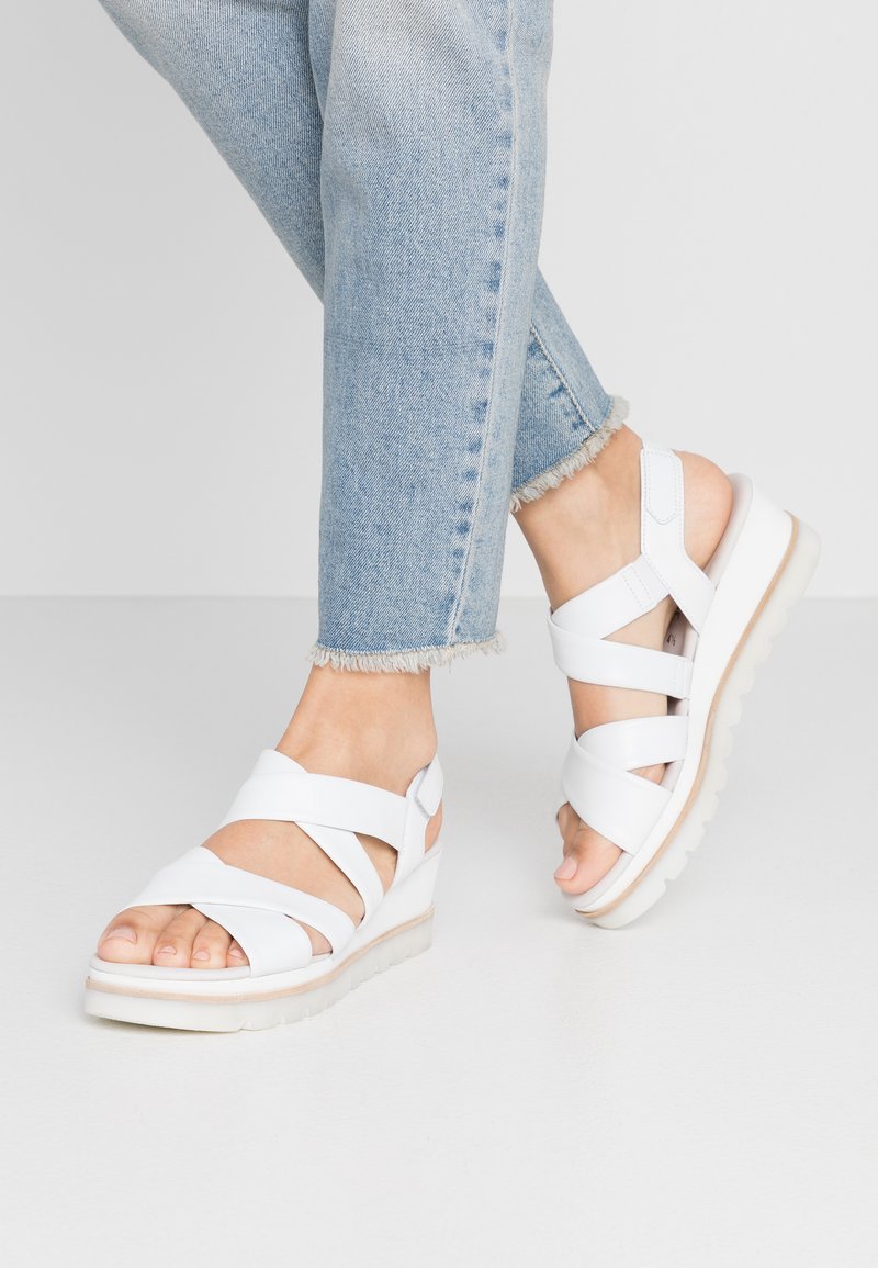 Gabor Platform sandals - weiß