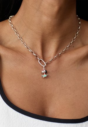 THOMAS SABO, PEANUTS™ SNOOPY CHARM MIT KOFFER CONNECT UNISEX - Anhänger - silberfarben, schwarz, rot, türkis, gelb, mintfarbe