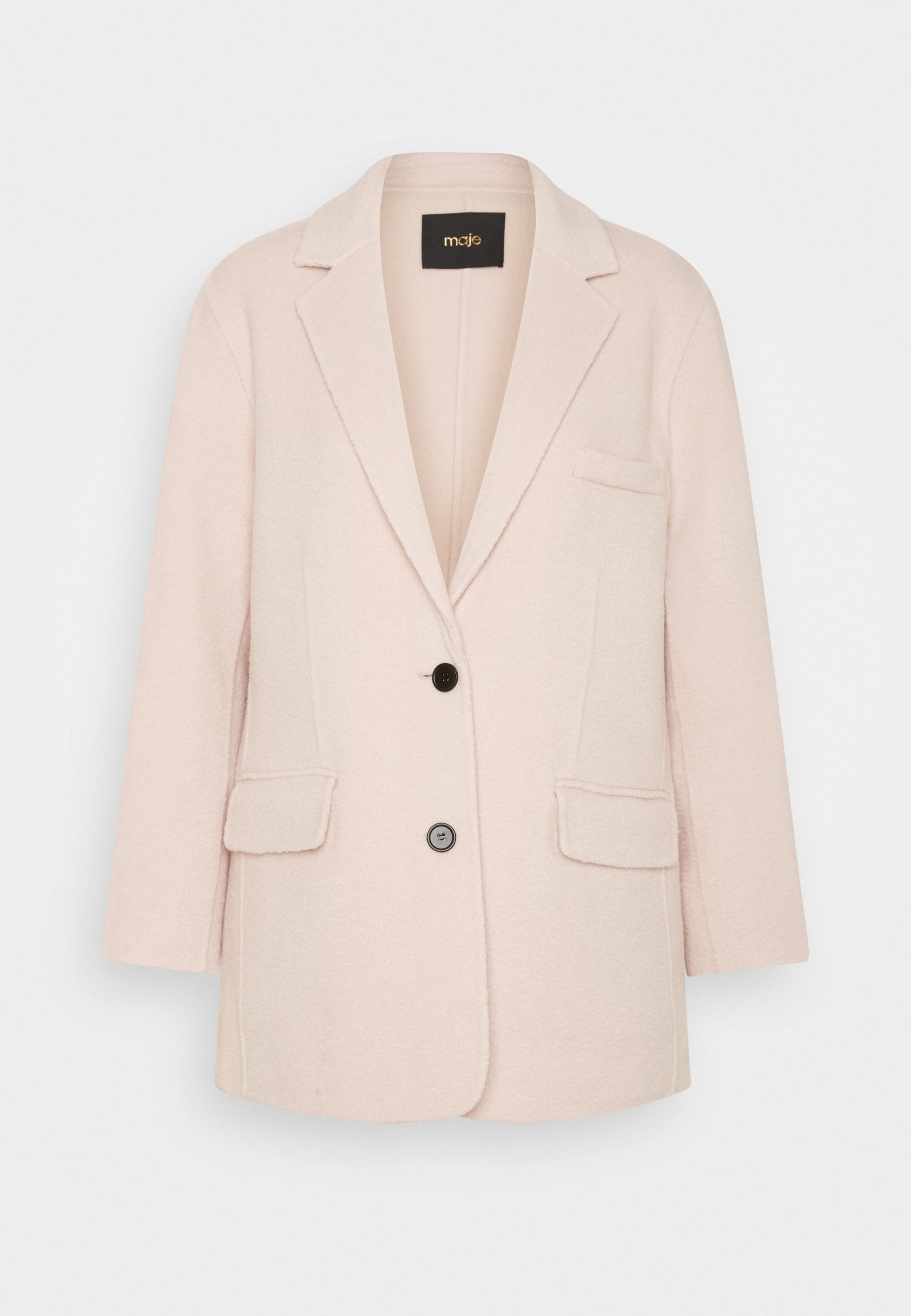 maje pink coat