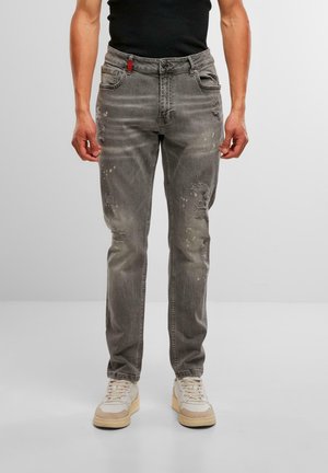 Straight leg jeans - washed grey