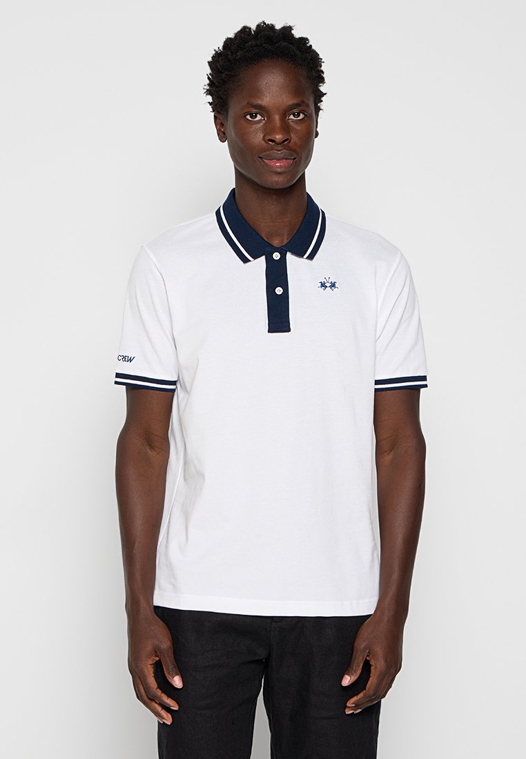 LA MARTINA Poloshirt wit LA MARTINA Poloshirt wit