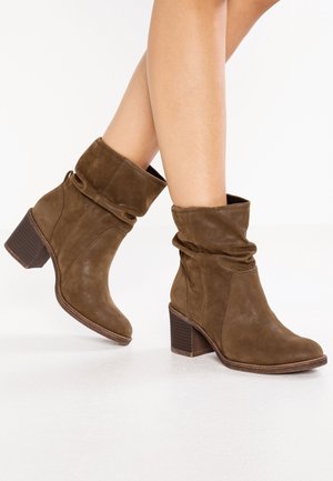 Bottines - olive