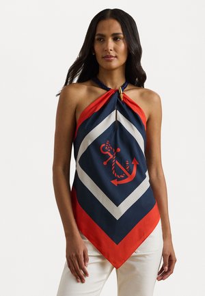 LAVOHA SLEEVELESS - Topper - blue/multi-colored