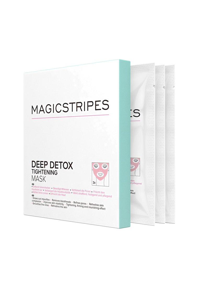 Magicstripes DEEP DETOX TIGHTENING MASK BOX 3 PACK nieokreślony