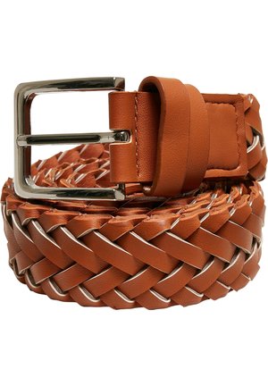 Gevlochten riem - lightbrown