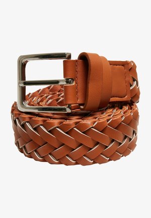 Gevlochten riem - lightbrown