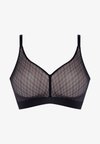 SMOOTH LINES CORSETRY BRA WIREFREE SUPPORT - T-shirt bra - black