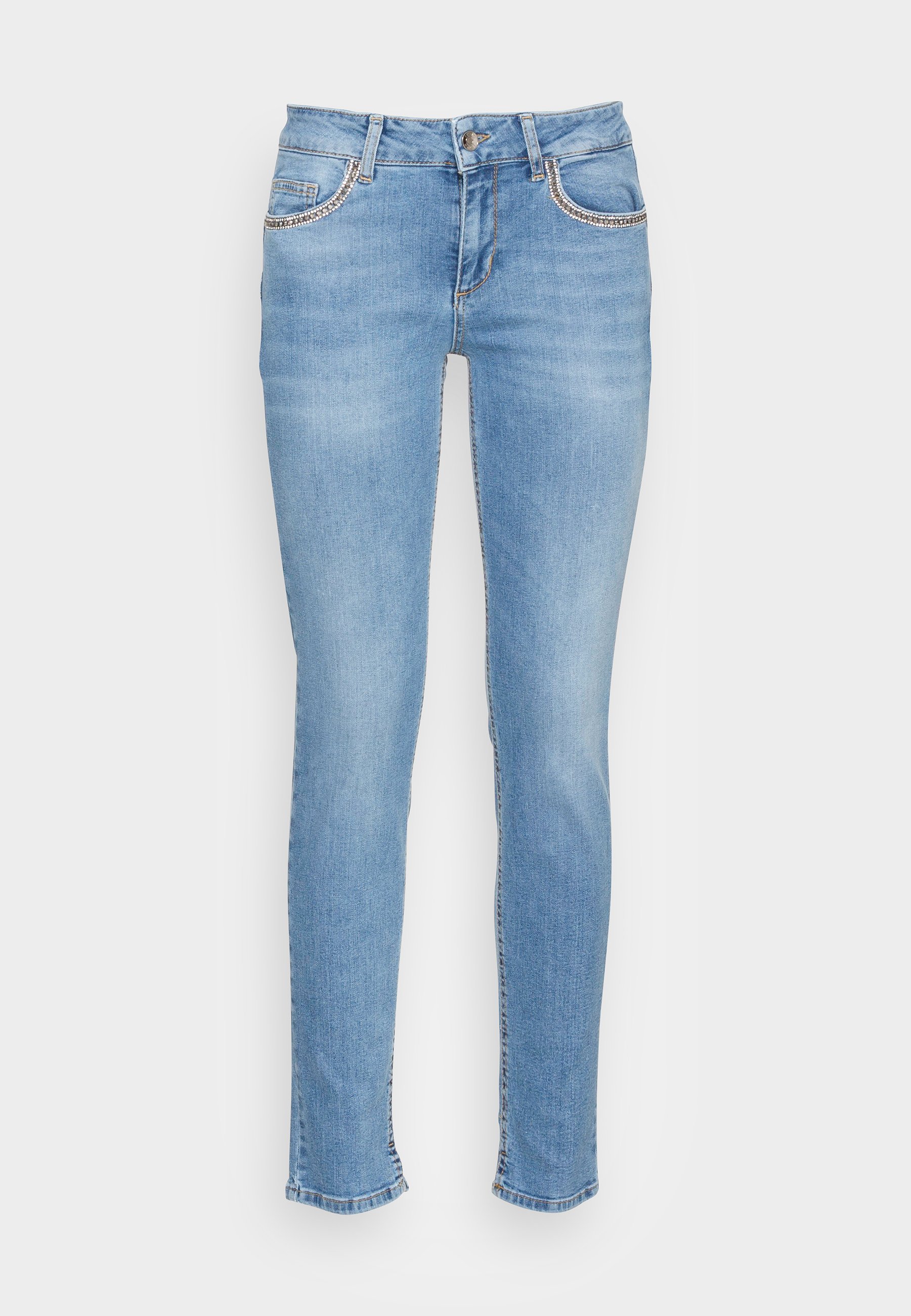Liu Jo Jeans UP FABULOUS - Aptempti džinsai - denim blue clear vibes/mėlynų  džinsų - Zalando.lt