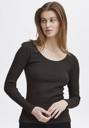OXISKAT - T-shirt à manches longues - black