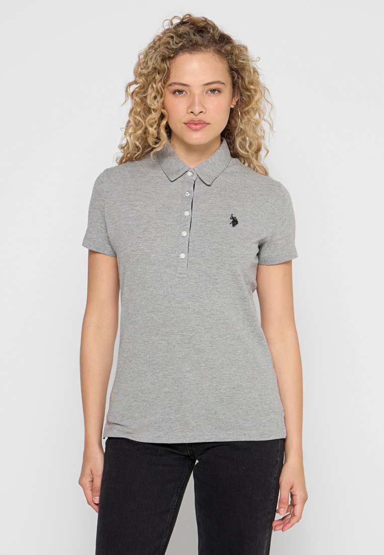 U.S. Polo Assn. Poloshirt donkergrijs