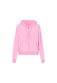 Mikina na zip - rose