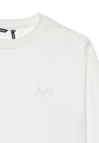 Antony Morato RELAXED FIT WITH EMBROIDERED LOGO - Sudadera - cream