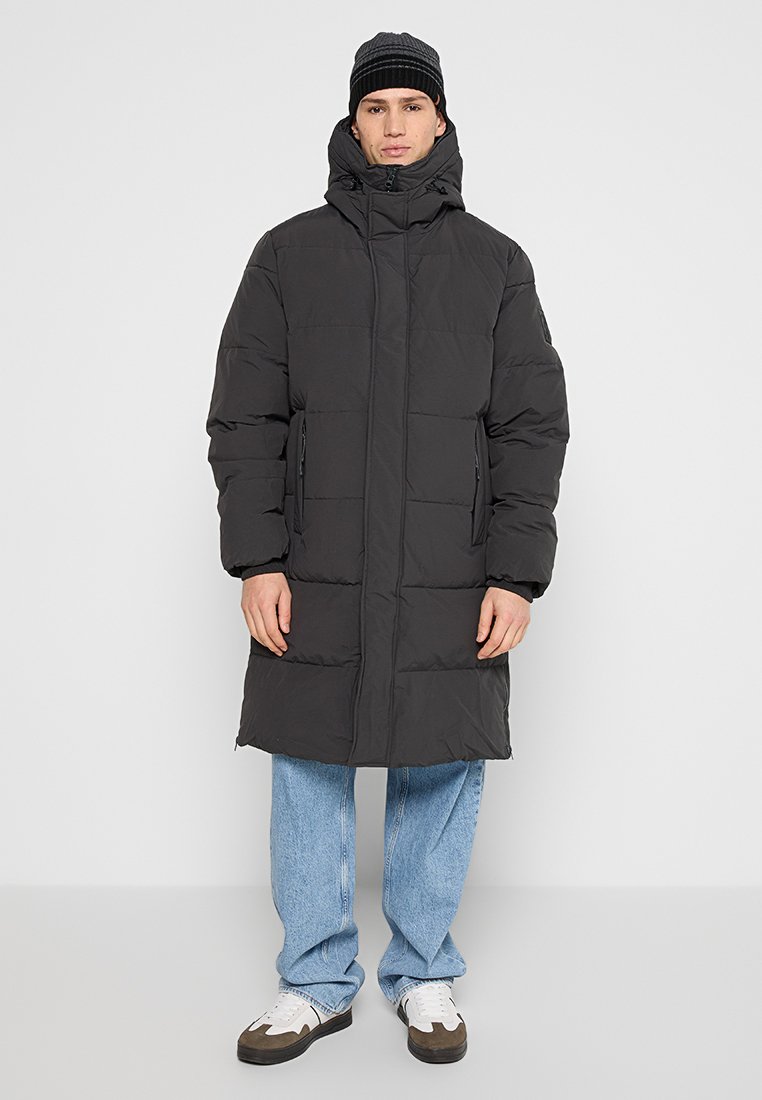 mustang Wintermantel zwart