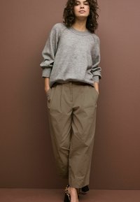 Next Stoffhose - green