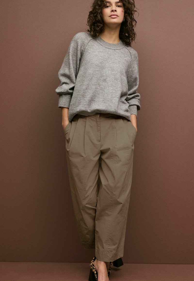 Next Stoffhose - green