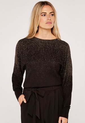Apricot OMBRE BATWING - Пуловер - black