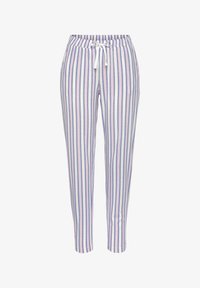 Izbrano, hellblau lila gestreift