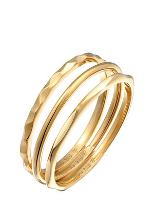 3 PACK - Sõrmus - gold-coloured