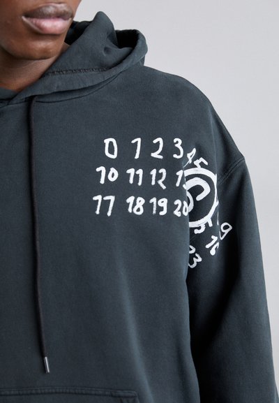 MM6 Maison Margiela Sweatshirt com capuz - black