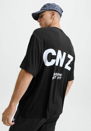 JCOCNZ BERLIN  - T-shirt imprimé - black
