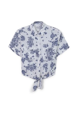 Terranova CROP NODO PAISLY - Camicia - var bianco lana