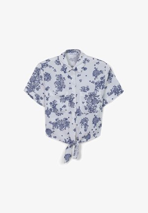 Terranova CROP NODO PAISLY - Camicia - var bianco lana