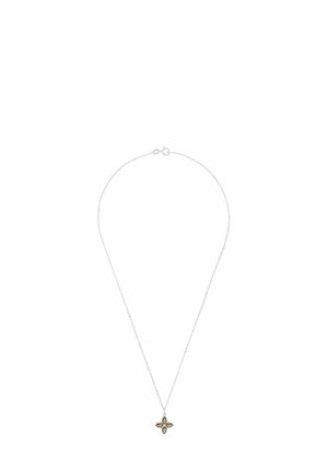 ZIRKONIA KLEEBLATT - Collar - silver-coloured