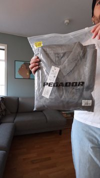 Pegador SIGNAR LONGSLEEVE - Polo krekls - vintage grey/black